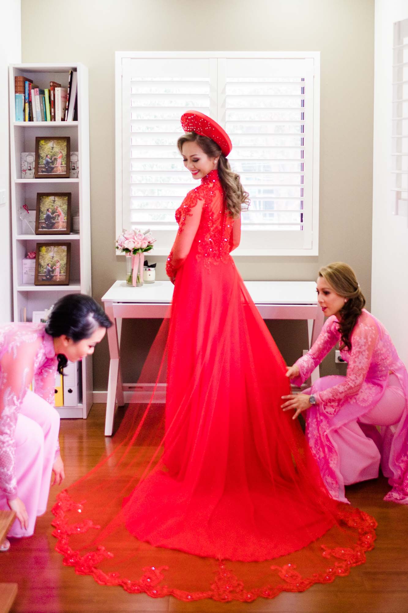 Lisa's Wedding Ao Dai Ao Dai Sydney